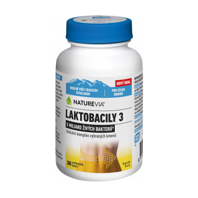 BIOVIT NatureVia Laktobacily 3 Imunita 30 kapsúl BIOVIT NatureVia Laktobacily 3 Imunita 30 kapsúl