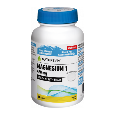 BIOVIT Naturevia Magnesium 1 420 mg 90 tabliet BIOVIT Naturevia Magnesium 1 420 mg 90 tabliet