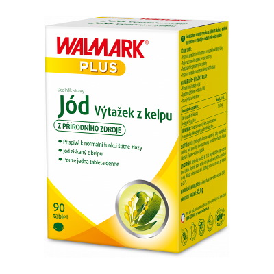 Walmark Jód Výťažok z kelpu 90 tabliet Walmark Jód Výťažok z kelpu 90 tabliet