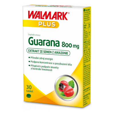 Walmark Guarana 800 mg 30 tabliet Walmark Guarana 800 mg 30 tabliet