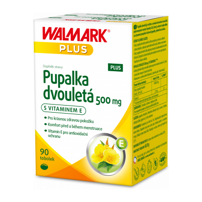 Walmark Pupalka dvojročná 500 mg 90 kapsúl Walmark Pupalka dvojročná 500 mg 90 kapsúl