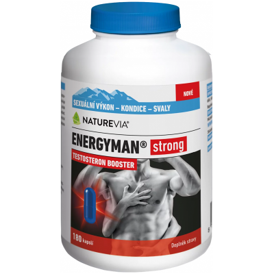 BIOVIT Swiss Naturevia Energyman 180 kapsúl BIOVIT Swiss Naturevia Energyman 180 kapsúl