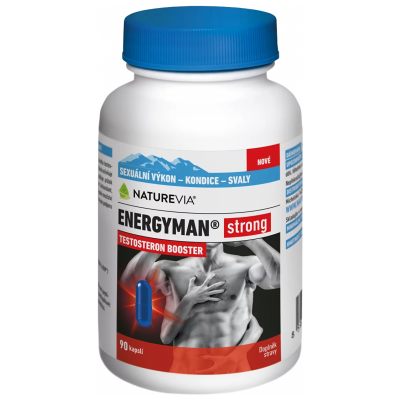 BIOVIT Swiss Naturevia Energyman 90 kapsúl BIOVIT Swiss Naturevia Energyman 90 kapsúl