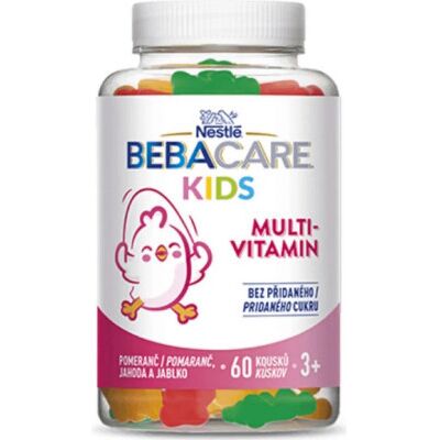 NESTLE BEBACARE Kids MULTIVITAMIN gummies 60 ks NESTLE BEBACARE Kids MULTIVITAMIN gummies 60 ks