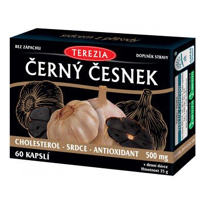 Terezia Čierny cesnak 60 kapsúl Terezia Čierny cesnak 60 kapsúl