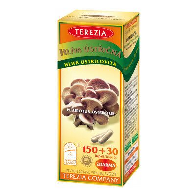 Terezia Company Hliva Ustricová 150 kapsúl + 30 kapsúl Terezia Company Hliva Ustricová 150 kapsúl + 30 kapsúl