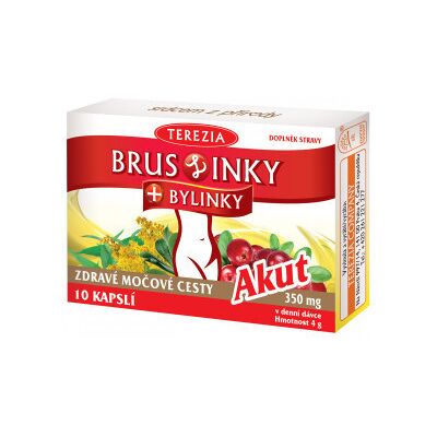 Terezia Company Brusinky AKUT 10 kapsúl Terezia Company Brusinky AKUT 10 kapsúl