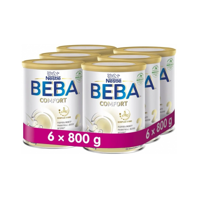NESTLE BEBA COMFORT 2 HMO 6 x 800 g NESTLE BEBA COMFORT 2 HMO 6 x 800 g