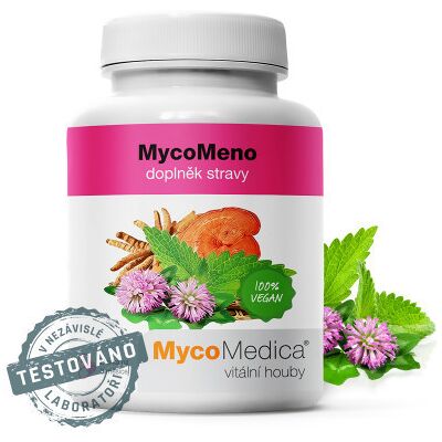 TCM POINT MycoMedica MycoMeno pri problémoch v menopauze predmenštruačnom syndróme a bolestivej menštruácii 90 kapsúl TCM POINT MycoMedica MycoMeno pri problémoch v menopauze predmenštruačnom syndróme a bolestivej menštruácii 90 kapsúl