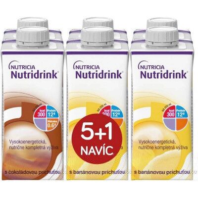 DANONE TIKVEŞLI GDA VE ÇECEK Nutridrink Čokoláda-banán 6 x 200 ml DANONE TIKVEŞLI GDA VE ÇECEK Nutridrink Čokoláda-banán 6 x 200 ml