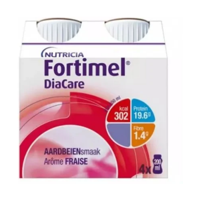 NUTRICIA Fortimel DiaCare 4x200 ml nutričný nápoj NUTRICIA Fortimel DiaCare 4x200 ml nutričný nápoj