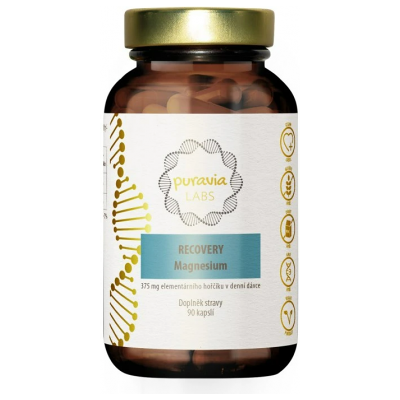 SIDONIA MEDICA, S.R.O. Puravia LABS Magnézium Recovery 90 kapsúl SIDONIA MEDICA, S.R.O. Puravia LABS Magnézium Recovery 90 kapsúl