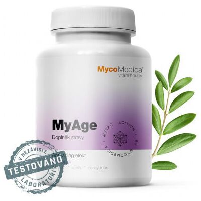 MYTAO S.R.O. MycoMedica MyAge 90 kapsúl MYTAO S.R.O. MycoMedica MyAge 90 kapsúl