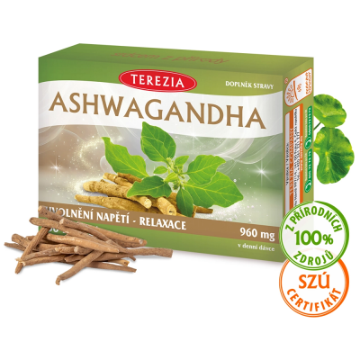 Terezia Ashwagandha 60 kapsúl Terezia Ashwagandha 60 kapsúl