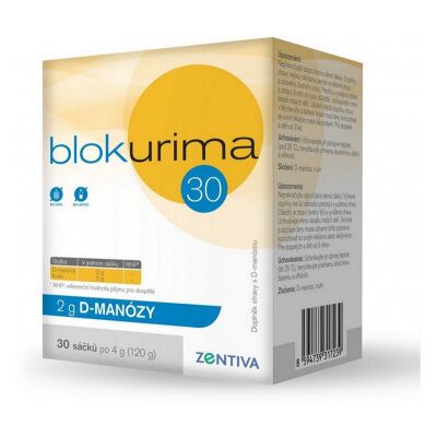 BIOMEDICA Blokurima 2 g D-manózy sáčky 30 x 4 g BIOMEDICA Blokurima 2 g D-manózy sáčky 30 x 4 g