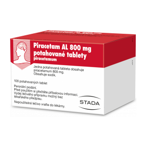 STADA Piracetam AL 800 tbl.flm.100 x 800 mg STADA Piracetam AL 800 tbl.flm.100 x 800 mg