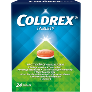 GLAXOSMITHKLINE Coldrex tablety tbl. 24 (blis.PVC/Al) GLAXOSMITHKLINE Coldrex tablety tbl. 24 (blis.PVC/Al)
