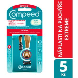 HRA PHARMA COMPEED Extreme nápl.na puchýře pata střední 5 ks HRA PHARMA COMPEED Extreme nápl.na puchýře pata střední 5 ks