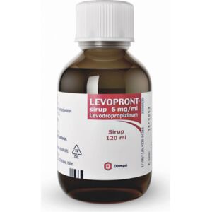 DOMPE FARMA Levopront 6mg/ml sir.1x120ml DOMPE FARMA Levopront 6mg/ml sir.1x120ml