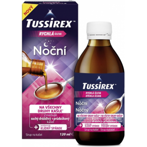 HALSA Tussirex nočný sirup 120ml HALSA Tussirex nočný sirup 120ml