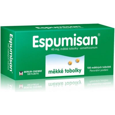 BERLIN CHEMIE Espumisan cps.100 x 40 mg BERLIN CHEMIE Espumisan cps.100 x 40 mg