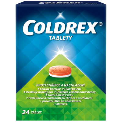 GLAXOSMITHKLINE Coldrex tablety tbl. 24 (blis.PVC/Al) GLAXOSMITHKLINE Coldrex tablety tbl. 24 (blis.PVC/Al)