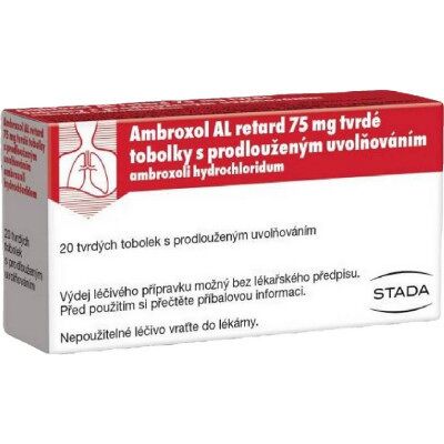 STADA Ambroxol AL 75 retard cps.plg.20 x 75 mg STADA Ambroxol AL 75 retard cps.plg.20 x 75 mg