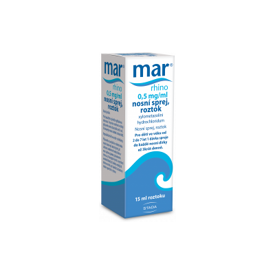 STADA Mar Rhino 0,05% nosový sprej aer.nao.1 x 15 ml STADA Mar Rhino 0,05% nosový sprej aer.nao.1 x 15 ml