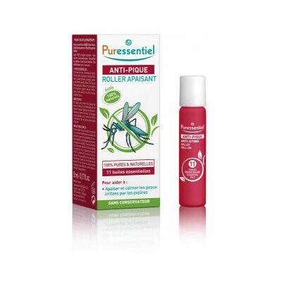 PURESSENTIEL Roller na bodnutie hmyzom 5ml PURESSENTIEL Roller na bodnutie hmyzom 5ml