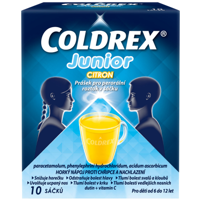 SMITHKLINE Coldrex Junior Citrón plo.por. 10 x 3 g SMITHKLINE Coldrex Junior Citrón plo.por. 10 x 3 g