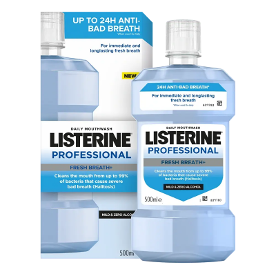 JOHNSON Listerine Profesional Fresh Breath 500 ml JOHNSON Listerine Profesional Fresh Breath 500 ml