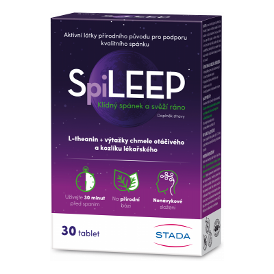 STADA SpiLEEP 30 tabliet STADA SpiLEEP 30 tabliet