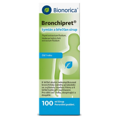 BIONORICA SE Bronchipret sirup sir.1 x 100 ml BIONORICA SE Bronchipret sirup sir.1 x 100 ml