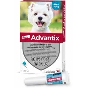 KVP PHARMA Advantix spot-on 4-10 kg 1 x 1 ml KVP PHARMA Advantix spot-on 4-10 kg 1 x 1 ml