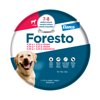 KVP PHARMA Foresto obojok pre psy nad 8 kg 70 cm KVP PHARMA Foresto obojok pre psy nad 8 kg 70 cm