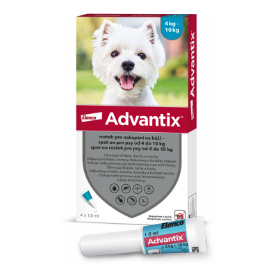 KVP PHARMA Advantix spot-on 4-10 kg 4 x 1 ml KVP PHARMA Advantix spot-on 4-10 kg 4 x 1 ml