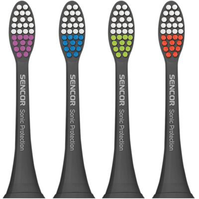 Sencor SOX 002 Hlavica SENCOR Sonic Protection SOX Tvar W na simultánne čistenie dvoch zubov, 4 kusy v kompaktnom balení, Vhodné na každodenné Sencor SOX 002 Hlavica SENCOR Sonic Protection SOX Tvar W na simultánne čistenie dvoch zubov, 4 kusy v kompaktnom balení, Vhodné na každodenné