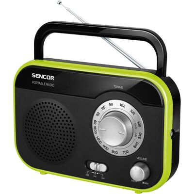 Sencor SRD 210 BGN Prenosný rádioprijímač Analógový AM/FM prijímač, FM teleskopická anténa, Konektor 3,5 mm na slúchadlá, . Sencor SRD 210 BGN Prenosný rádioprijímač Analógový AM/FM prijímač, FM teleskopická anténa, Konektor 3,5 mm na slúchadlá, .