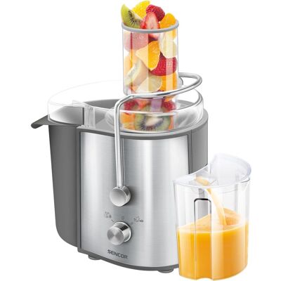 Sencor SJE 1055SS Odšťavovač Príkon 800 W, Antikorové vyhotovenie na jednoduchú a hygienickú údržbu, Automatické oddelenie drene, . Sencor SJE 1055SS Odšťavovač Príkon 800 W, Antikorové vyhotovenie na jednoduchú a hygienickú údržbu, Automatické oddelenie drene, .