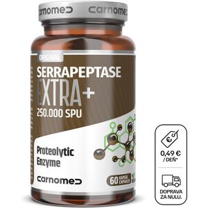 Carnomed Serrapeptase EXTRA+ 250.000 SPU 60 cps Carnomed Serrapeptase EXTRA+ 250.000 SPU 60 cps