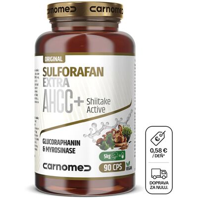 Carnomed Sulforafan EXTRA AHCC+ 90 cps Carnomed Sulforafan EXTRA AHCC+ 90 cps