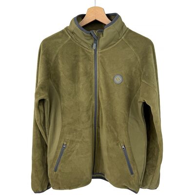 Outdoorová fleecová mikina na zips Pidilidi PD1171-14 Khaki - L Outdoorová fleecová mikina na zips Pidilidi PD1171-14 Khaki - L