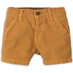 Kraťasy dojčenské ľanové, Minoti, Camel 3, hnedá - 80/86 12-18m Kraťasy dojčenské ľanové, Minoti, Camel 3, hnedá - 80/86 12-18m