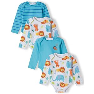 Detské body 4pack, Minoti, 15mbaby 7, chlapec - 50/56 NB Detské body 4pack, Minoti, 15mbaby 7, chlapec - 50/56 NB