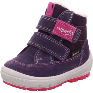 Dievčenské zimné topánky GROOVY GTX, Superfit, 1-009314-8500, fialová - 23 Dievčenské zimné topánky GROOVY GTX, Superfit, 1-009314-8500, fialová - 23