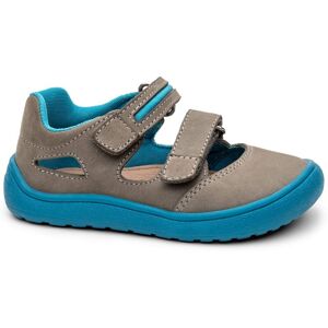 Chlapčenské barefoot sandále PROTETIKA NERY KHAKI sivé - 30 Chlapčenské barefoot sandále PROTETIKA NERY KHAKI sivé - 30