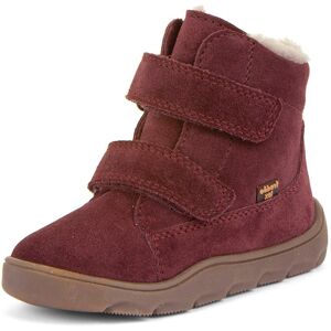 Dívčí zimní barefoot boty ZERU TEX FURRY Bordeaux, Froddo, G2110149-5, červená - 21 Dívčí zimní barefoot boty ZERU TEX FURRY Bordeaux, Froddo, G2110149-5, červená - 21