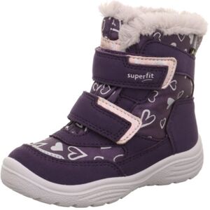 Dievčenské zimné topánky Superfit CRYSTAL Purple GTX 1-009091-8520 - 29 Dievčenské zimné topánky Superfit CRYSTAL Purple GTX 1-009091-8520 - 29