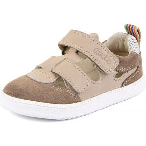 Chlapčenské barefoot sandále LOOP SANDAL Taupe Froddo G3150292-3 - 25 Chlapčenské barefoot sandále LOOP SANDAL Taupe Froddo G3150292-3 - 25