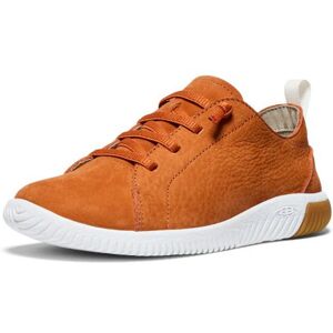 Kompromisné detské barefoot tenisky KEEN KNX LACE YOUTH gold flame/star white - 36 Kompromisné detské barefoot tenisky KEEN KNX LACE YOUTH gold flame/star white - 36